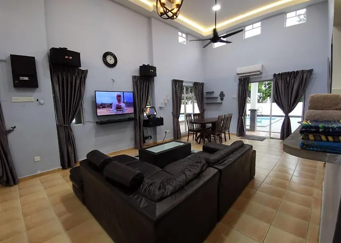 Private Villa Lot 986 At A\'Famosa Resorts Melaka Villa, 5Rooms, Private Pool, Bbq, Karaoke With Surcharge